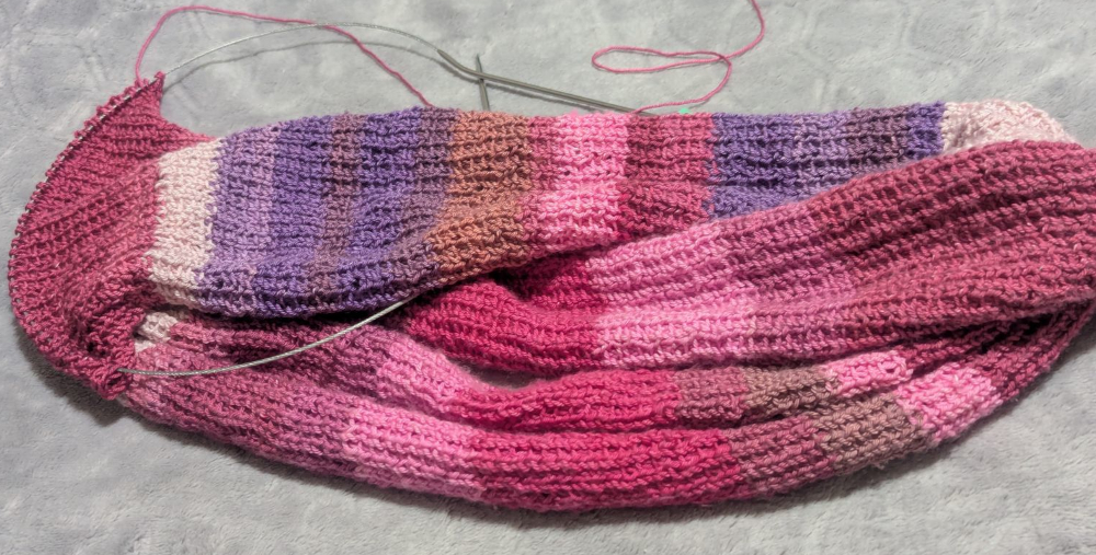 WIP scarf